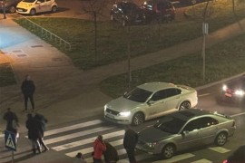 Povrijeđen pješak u Banjaluci: Automobil ga udario na prelazu