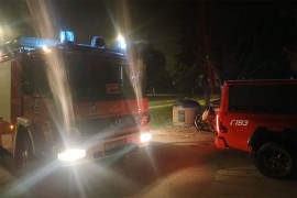 Trudnica upala u kontejner za tekstil, reagovali vatrogasci (FOTO)
