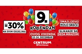Centrum slavi 9. rođendan – slavlje, popusti i praznična magija na ...
