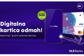 Lansiran “Digital first” – NLB digitalna kartica klijentima ...