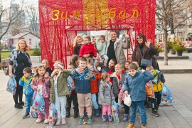 U centru Banjaluke podijeljeni paketići povodom Nikoljdana