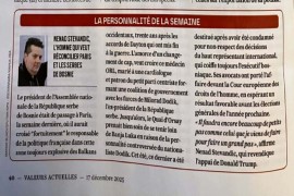 Francuski list proglasio Nenada Stevandića za ličnost nedjelje