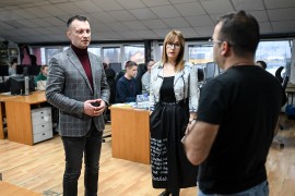 Goran Maričić, direktor Poreske uprave RS, posjetio "Nezavisne novine"