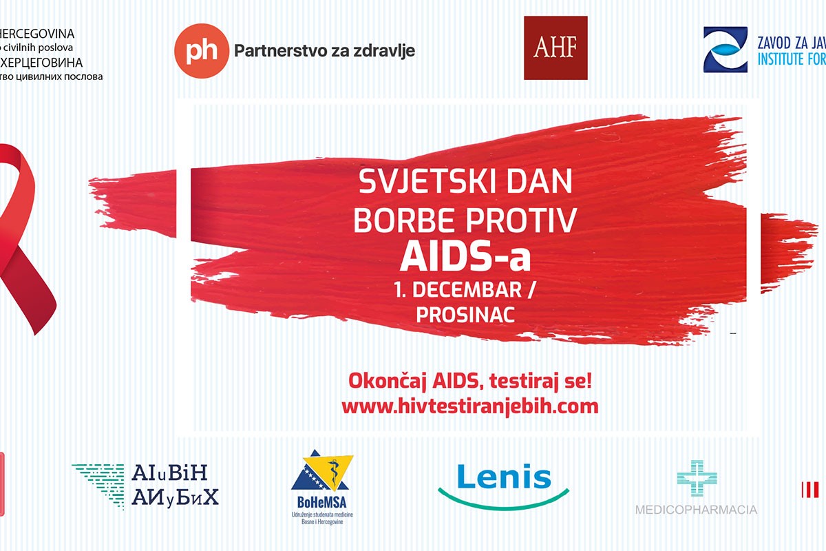 Besplatno i anonimno testiranje na HIV