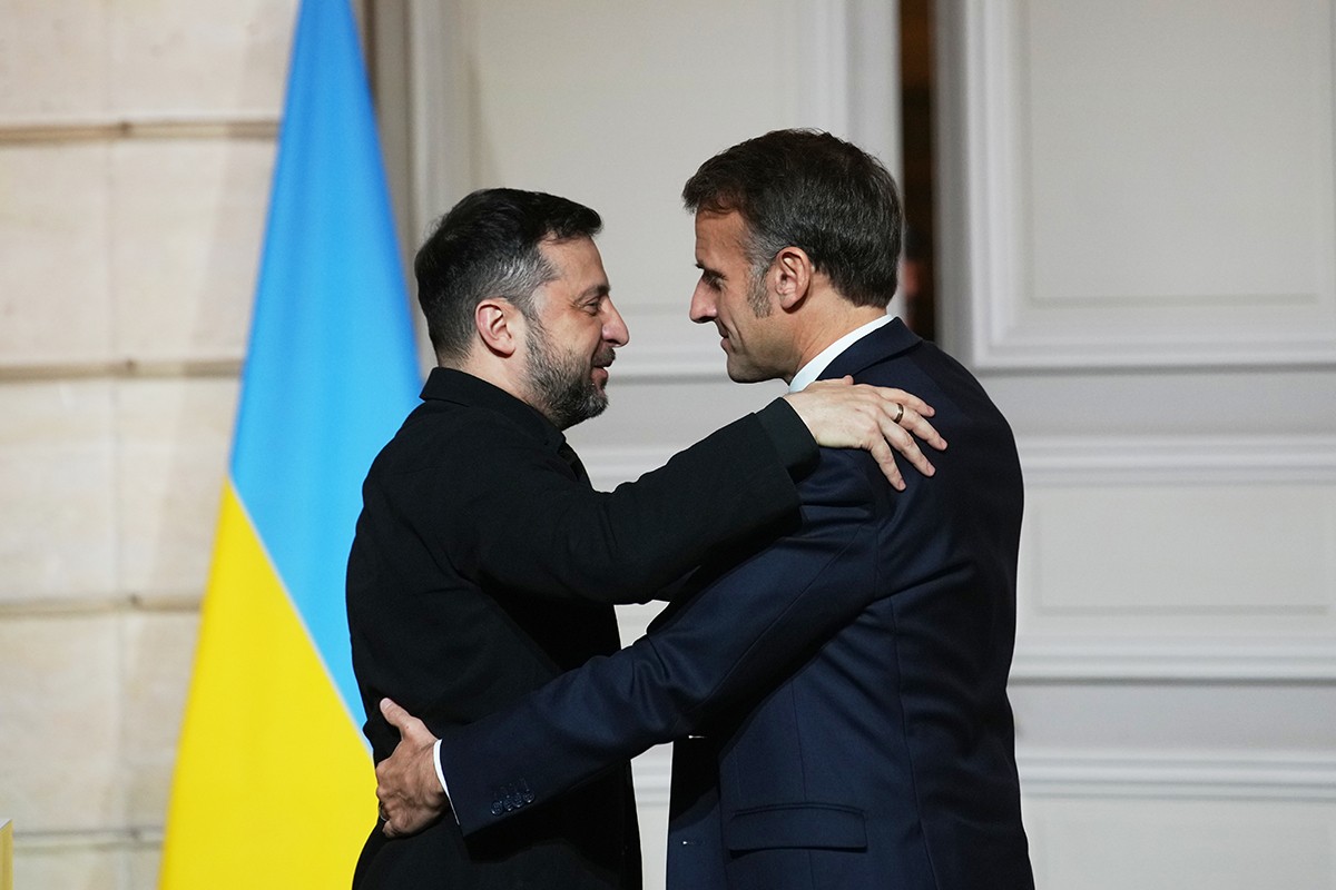 Makron najavio pooštravanje sankcija Rusiji nakon sastanka sa Zelenskim