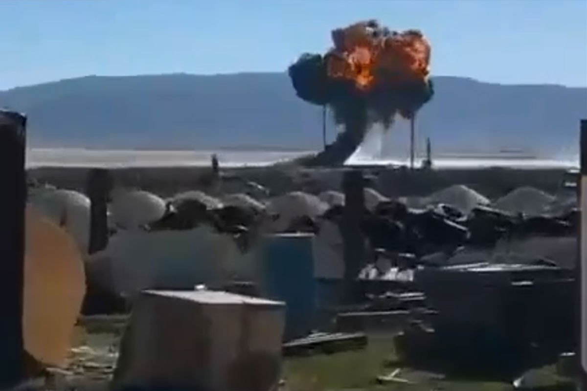 Srušio se američki borbeni avion (VIDEO)
