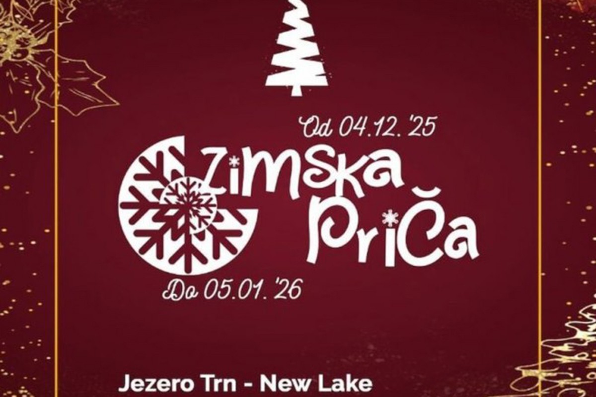 "Zimska priča" stiže u Trn: Više od mjesec dana prazničnih sadržaja pored jezera