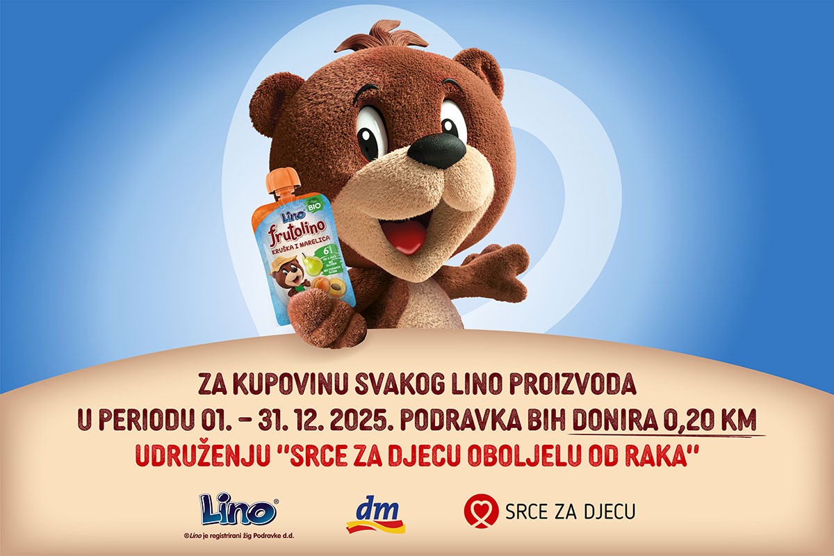 Lino i dm udružuju snage za podršku Roditeljskim kućama u Sarajevu i Tuzli