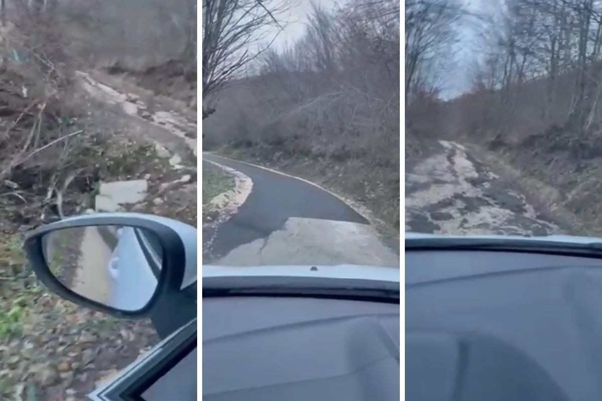 Mještani traže hitnu sanaciju: Put koji je prošao kroz Rekavice danas nije prohodan (VIDEO)