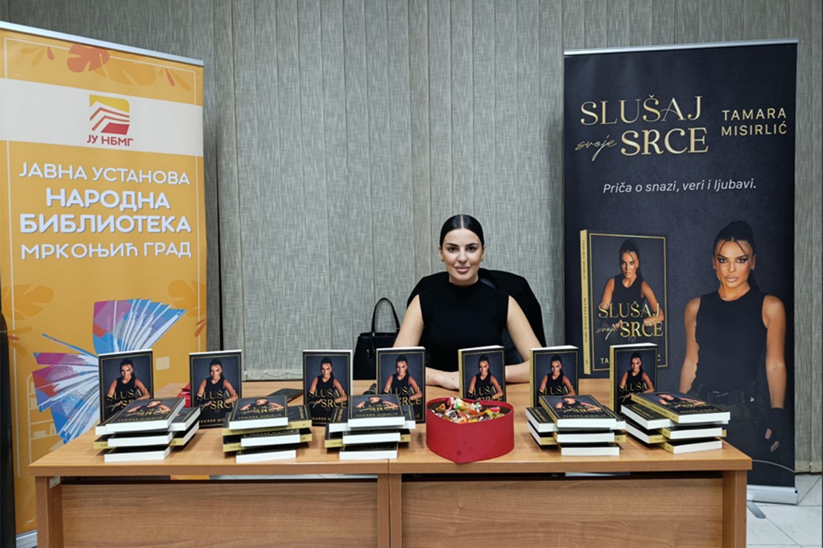 Predstavljena autobiografska knjiga Tamare Misirlić "Slušaj svoje srce"