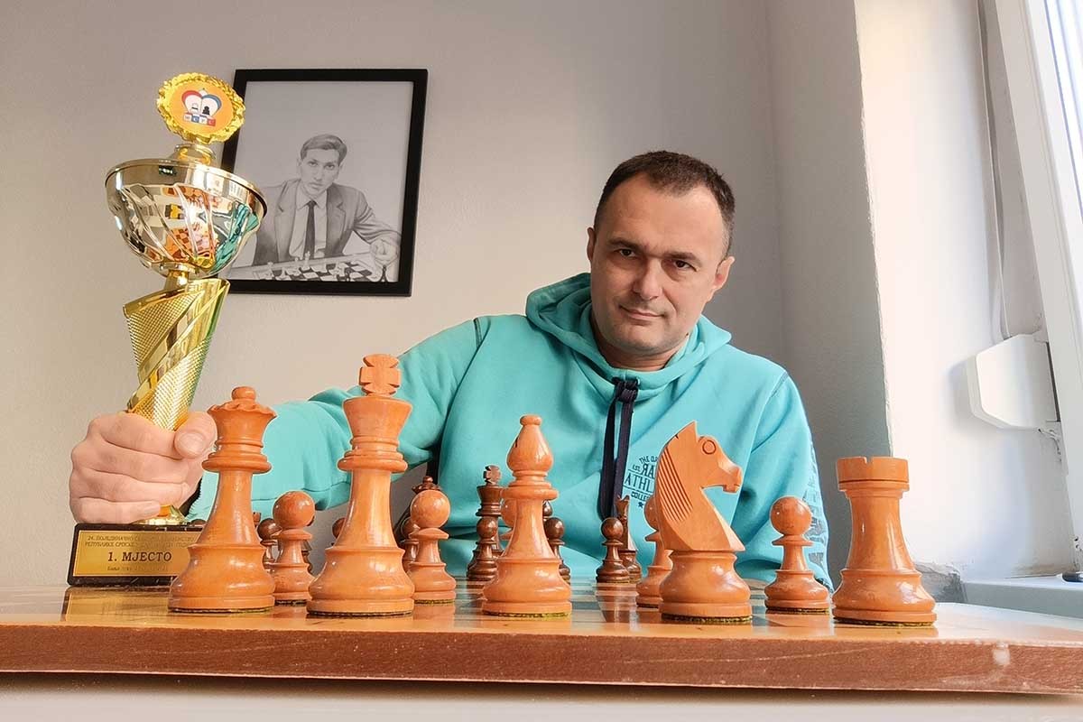 Vlado Jakovljević novi prvak Republike Srpske u šahu