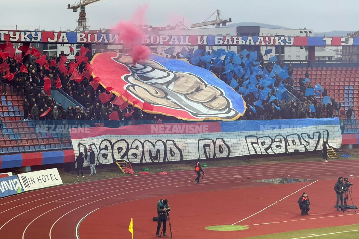 Lešinari poslali poruku Zrinjskom: Šaramo po gradu