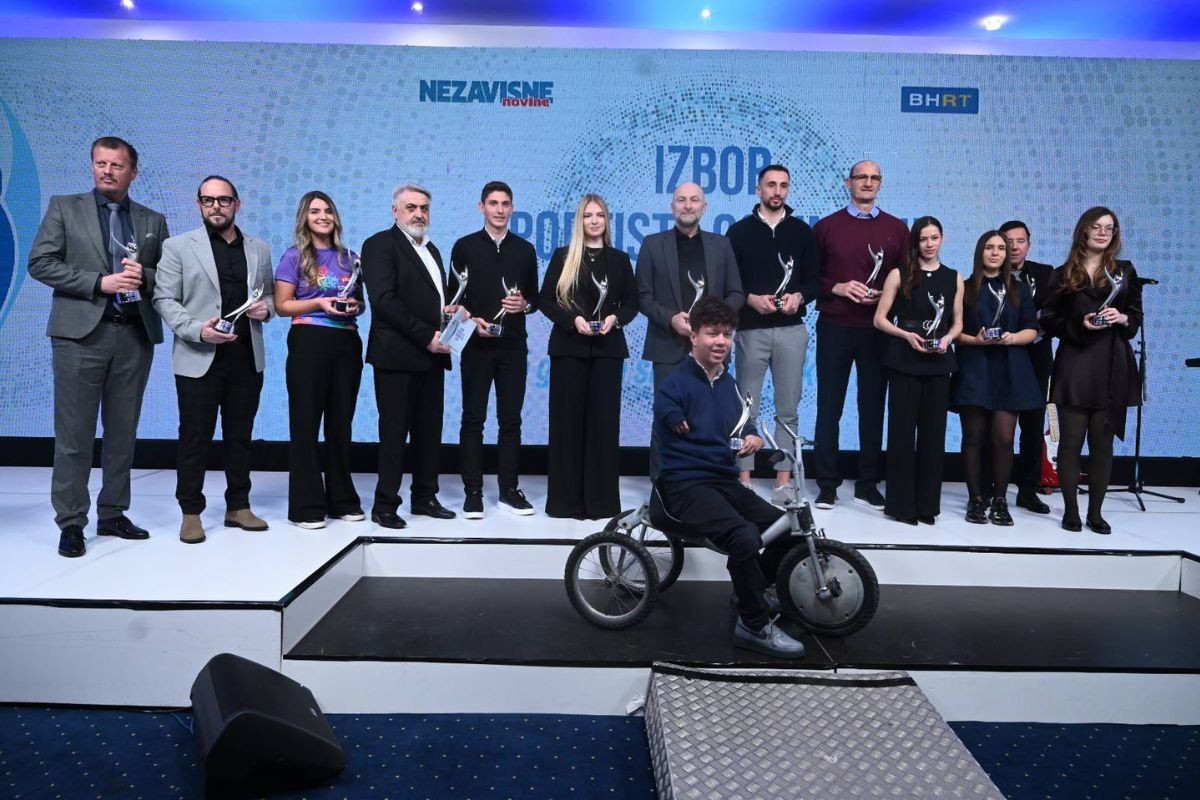 Najbolji u 2025. Lana Pudar i Edin Atić (FOTO)