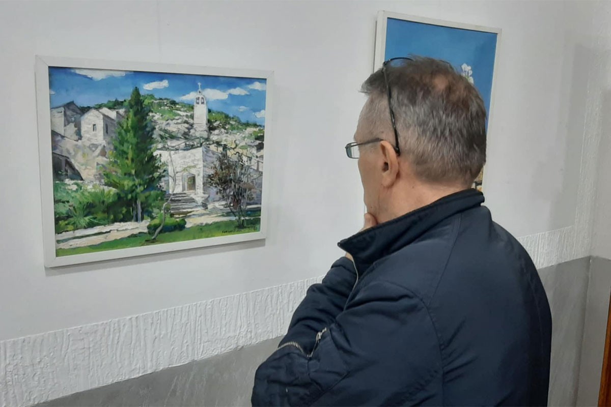 Otvorena izložba slika "Boje Balkana" Olge Kopeine