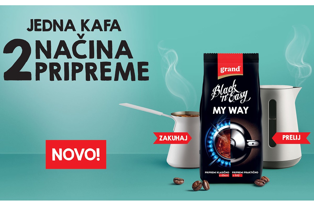 Black’n’Easy MY WAY – Jedna kafa, dva načina pripreme!