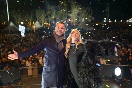 Nataša Bekvalac uvela Banjalučane u Novu godinu, čestitku uputio i ...