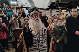 Mitropolit Hrizostom služio večernje bogosluženje u Sarajevu