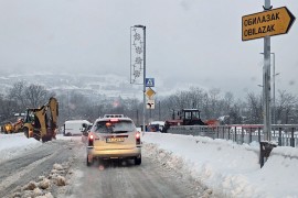 Obilne snježne padavine u Zlatiborskom okrugu, kritično u Sjenici i ...