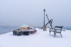 Bura i mraz u Hrvatskoj, temperatura niža od -13