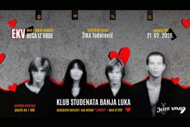 Veče posvećeno EKV-u: "Deca iz vode" i Žika Todorović u Banjaluci