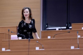 Poslanicu Daliju Orešković udarila struja u Hrvatskom saboru (VIDEO)