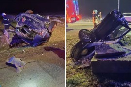 Troje mladih u Hrvatskoj se zakucalo u temelj, vatrogasci sjekli auto
