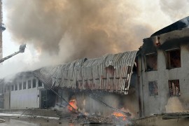 Požar u industrijskoj zoni u Novom Pazaru stavljen pod kontrolu