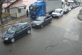 Gužva na izlazu iz BiH