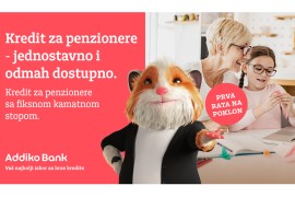 Addiko banka Banja Luka: Kredit za penzionere bez troškova obrade i uz ...