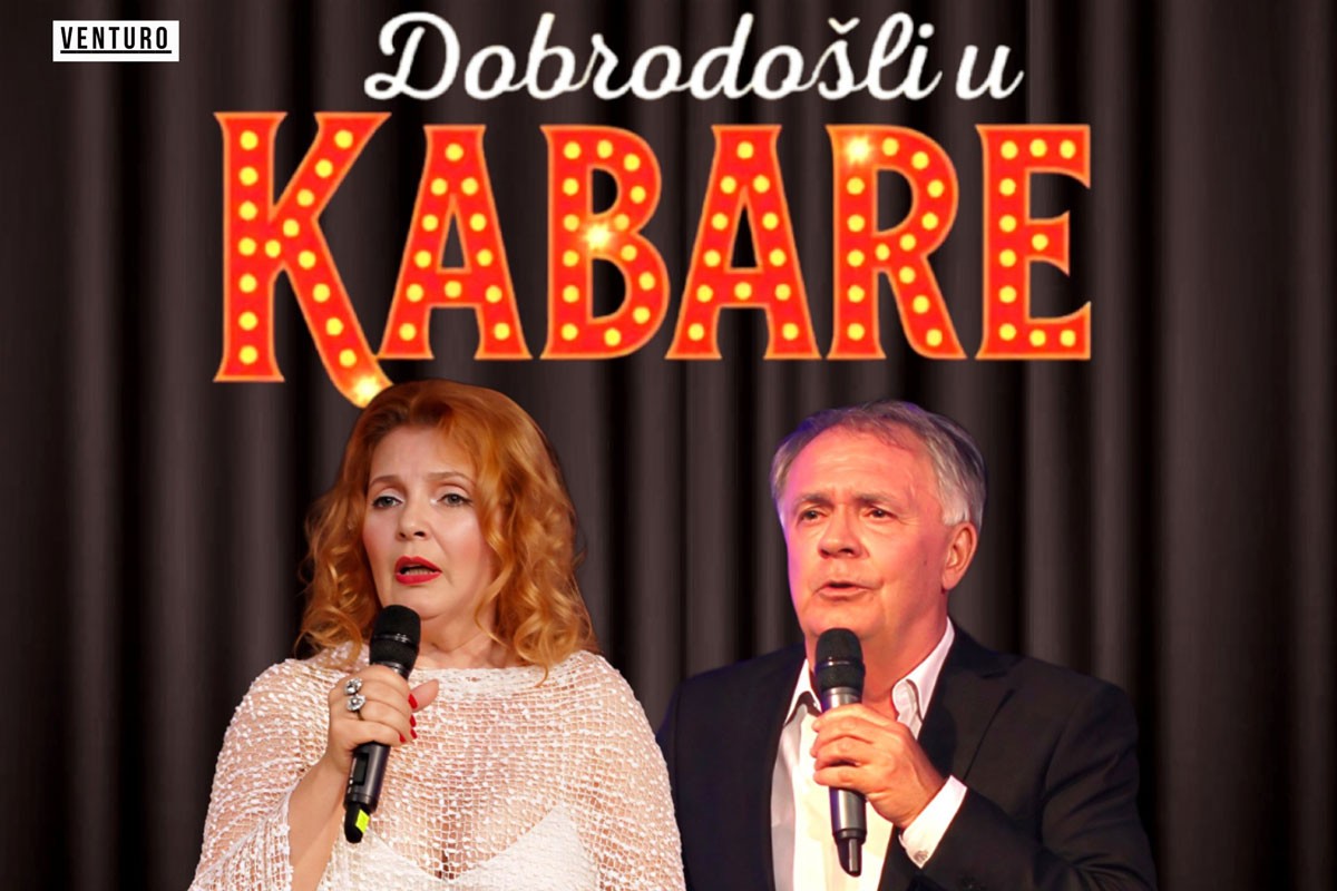 "Dobrodošli u kabare": Tanja Bošković i Rade Marjanović u Sarajevu
