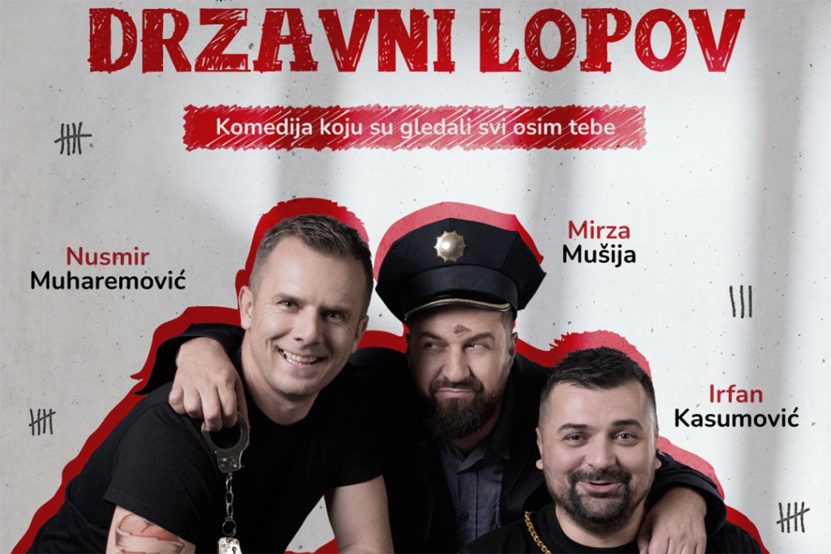 Komedija "Državni lopov" gostuje u Švajcarskoj i Nizozemskoj