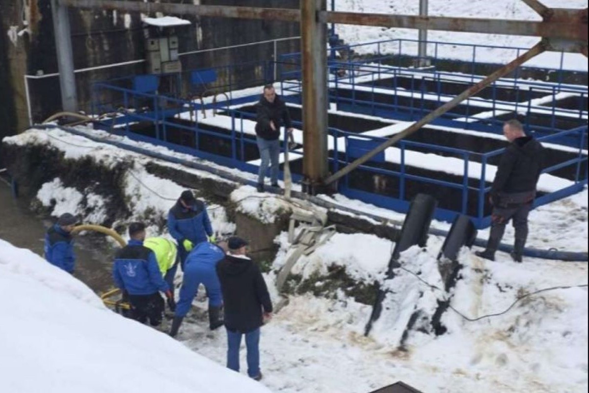 Neizvjesna noć: Drina raste, a grad bez vode