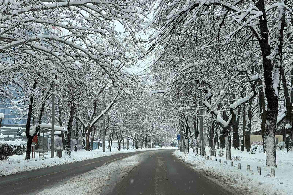 Srpska okovana ledom, temperatura do -19 stepeni