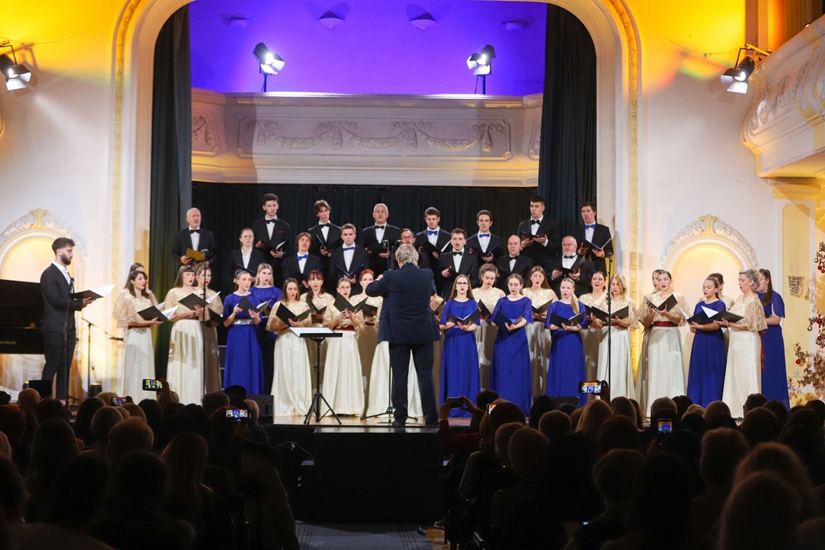 Održan Božićni koncert u Banskom dvoru