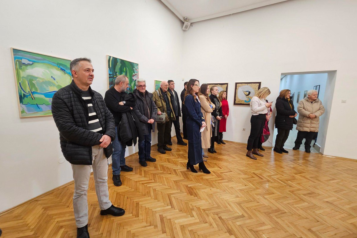 Otvorena izložba likovne kolonije "Rakani 2024"