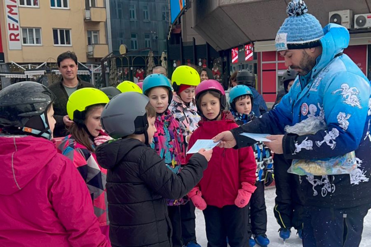Besplatna škola klizanja za vukovce u Banjaluci