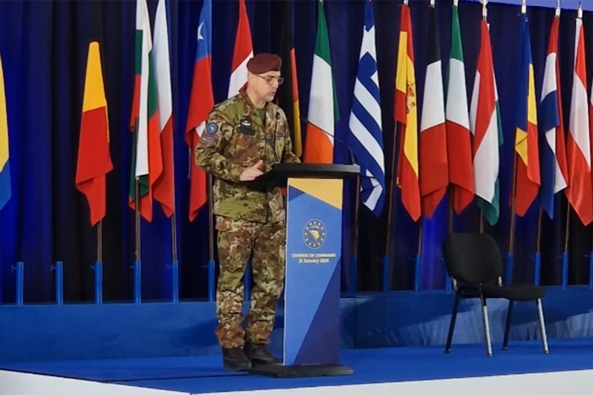 Stigao novi komandant EUFOR-a u BiH: Fronda preuzeo dužnost