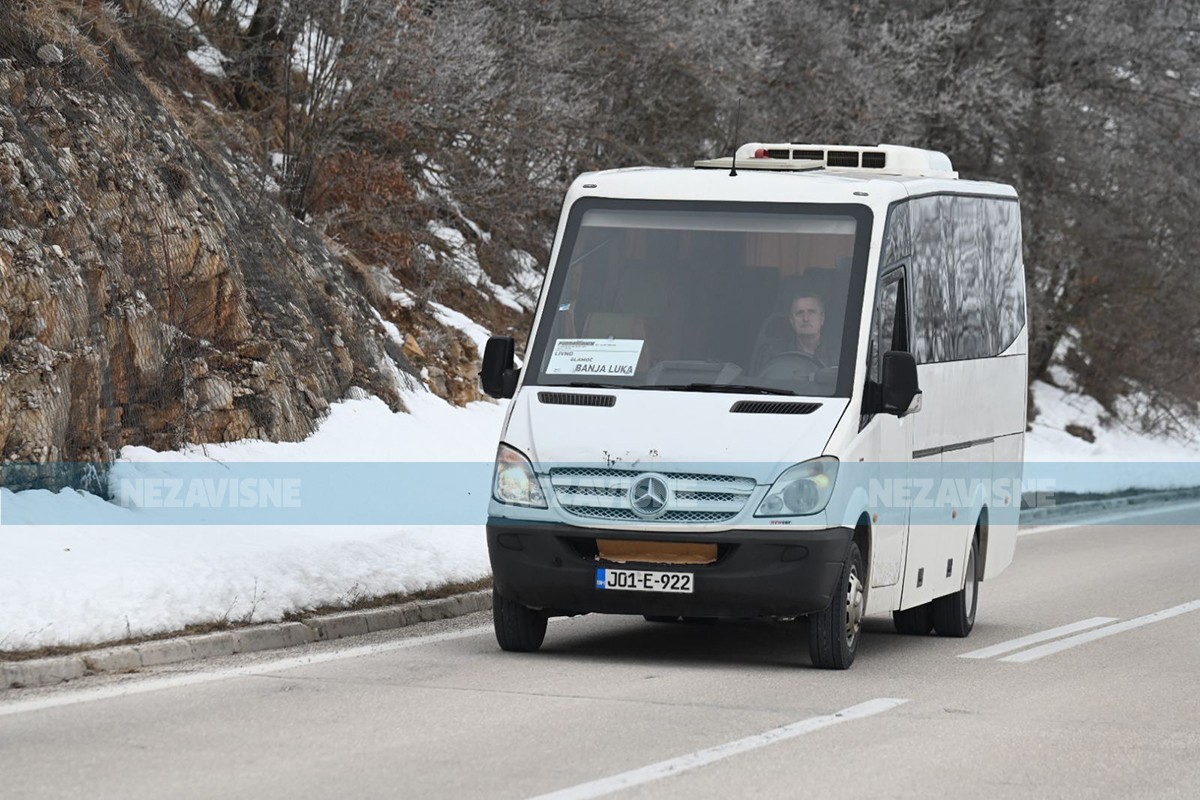 Autobus Glamoč – Banjaluka ponovo na putevima (FOTO)