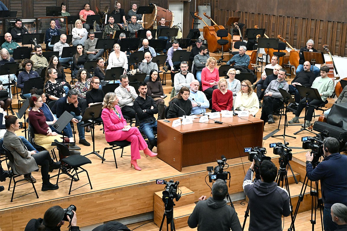 Članovi Beogradske filharmonije traže se Bojan Suđić povuče sa mjesta v.d. direktora