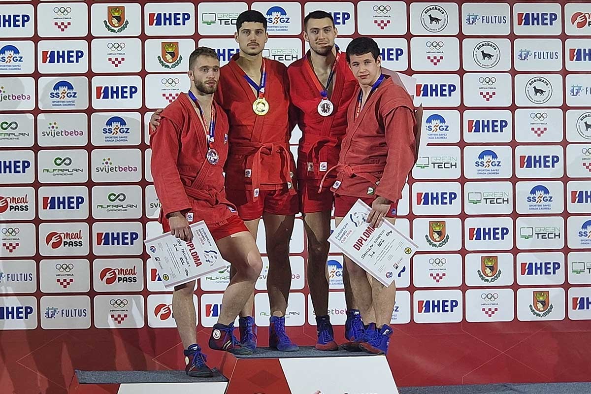 Dvije medalje BiH na Evropskom sambo kupu