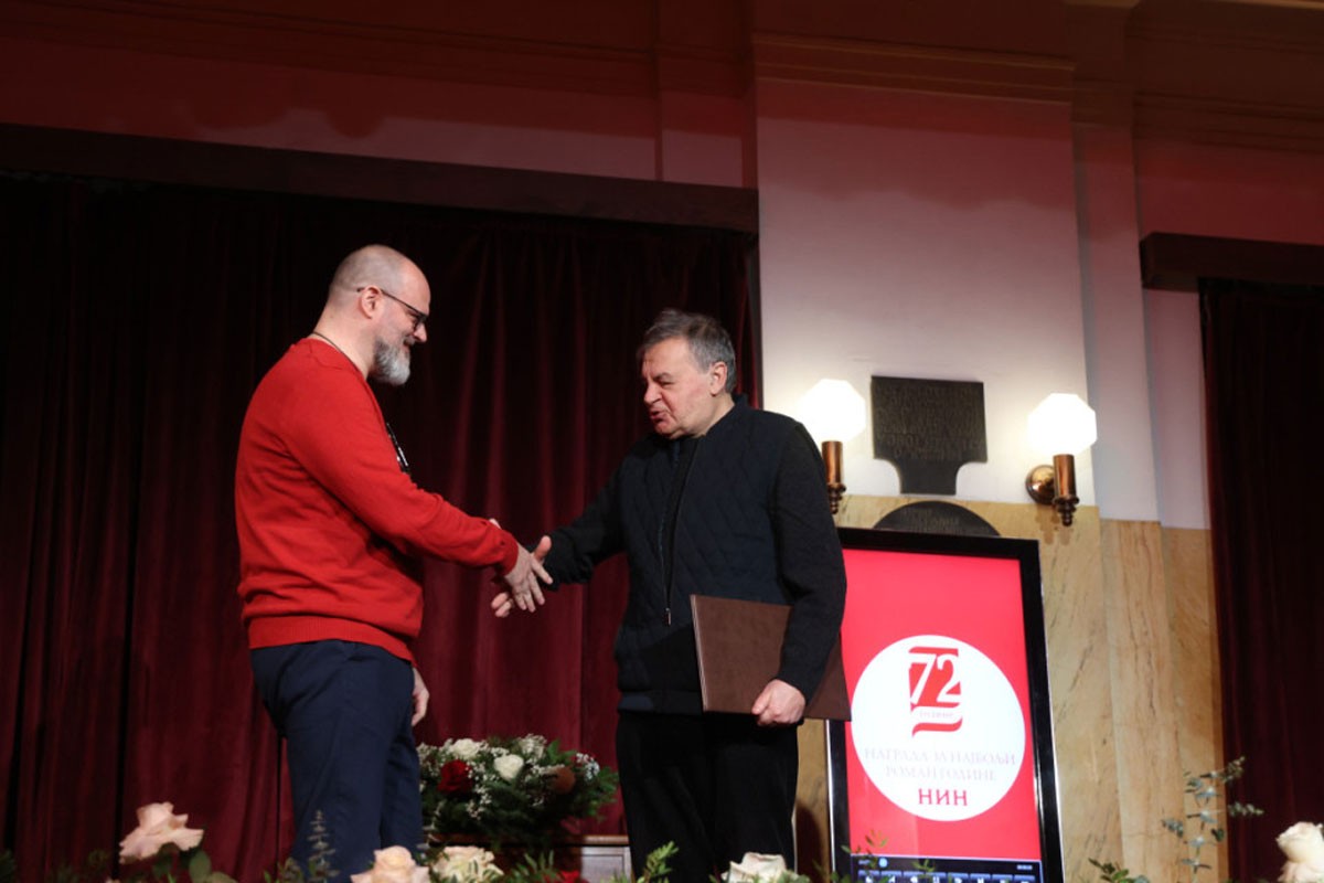 Darku Tuševljakoviću uručena  NIN-ova nagrada