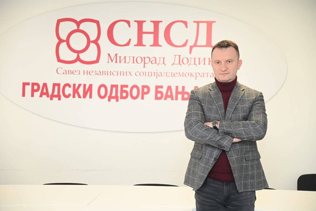 Maričić: SNSD će amandmanski djelovati na prijedlog budžeta Banjaluke