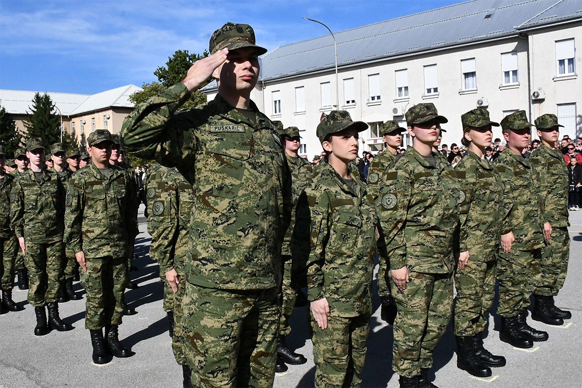Svaki 10 regrut nije sposoban za služenje vojnog roka u Hrvatskoj
