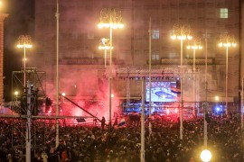 Doček u Zagrebu koji je podigao prašinu: Thompson zapjevao rukometašima
