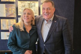 Cvijanovićeva i Dodik u Americi: "Tu smo" (FOTO)
