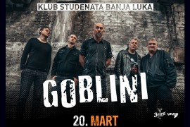 "Goblini" u Banjaluci, 20. mart u znaku sirovog pank-rok zvuka
