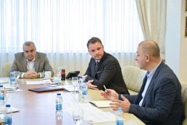 Stanivuković sa Stevanovićem i Jankovićem o izgradnji mosta u Česmi