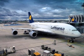 Prizemljeni avioni "Lufthanze"