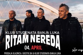 "Ritam nereda" 4. aprila u Klubu studenata Banjaluka