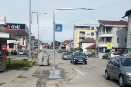 Osvijetljeni pješački prelazi kod OŠ "Sveti Sava" u Banjaluci (FOTO)